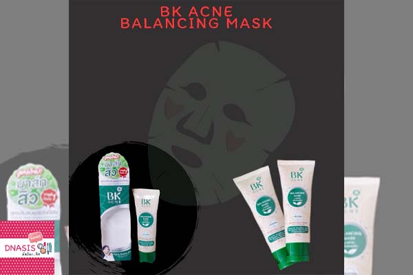 รีวิว Bk Acne Balancing Mask มาร์คสิว ลดปัญหาสิวอักเสบ สิวผด และสิวหนอง